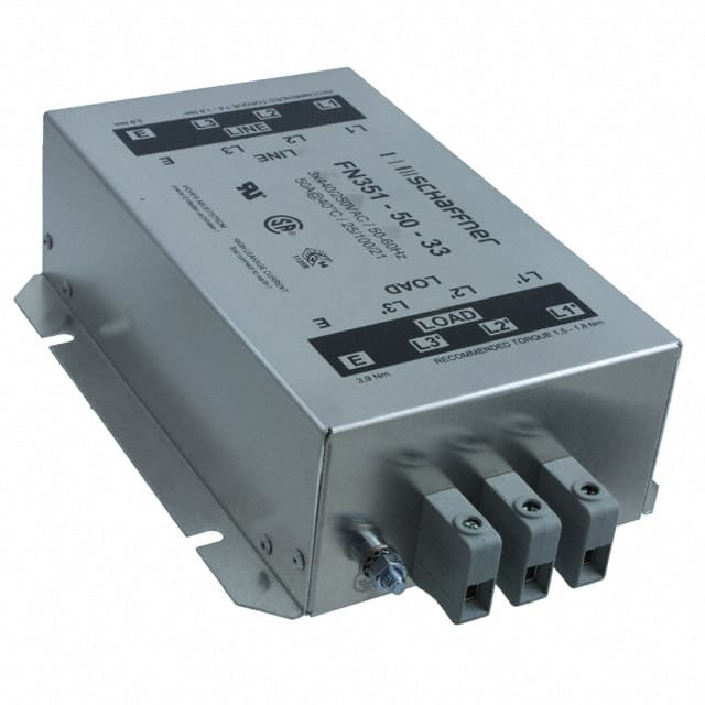 FN351-50-33 Schaffner EMC Inc.  Moduli di filtro di linea di alimentazione